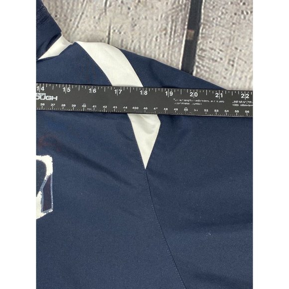 Champion USA Lacrosse Team Issued Jacket Adult XL Navy Blue Packable Hood Rare - Picture 9 of 16